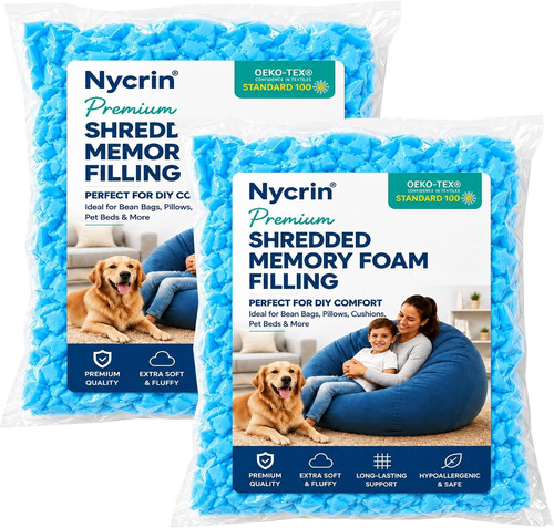 Lbs bean bag - filler,, blue
