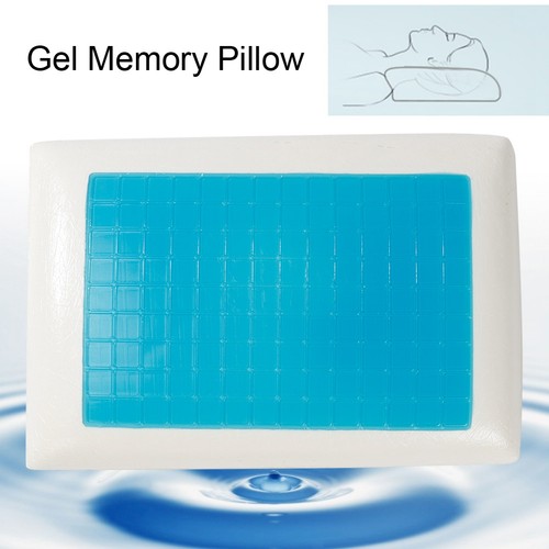 Gel memory foam cooling pillow - foam,