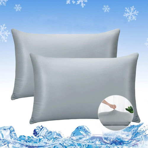 Cooling pillow cases - pillow, cases,