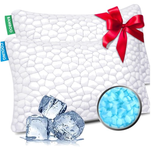 Cooling fiber queen pillows - queen,